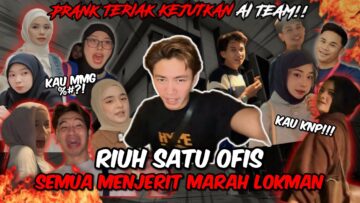 PRANK TERSIMPLE ABAD INI..BURUKNYA MUKA AI TEAM HAHAHAHA