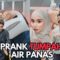 PRANK TUMPAHKAN AIR PANAS!! 1 AI TEAM MENGGELUPUR!!