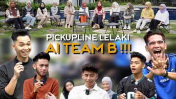 RAJA PICKUPLINE TEAM BARU AI TEAM !!! SAFWAN DAN ISYA BERBUNGA BUNGA…