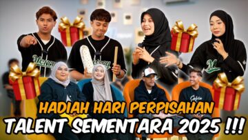 RAMAI MENANGIS !!! AI TEAM BAGI HADIAH PERPISAHAN TALENT SEMENTARA BATCH 1 …