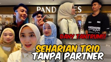 REACTION DANY NISH & AIMAN DITINGGALKAN SEHARIAN TANPA KAMI !!