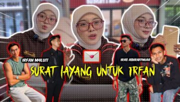 RINA BAGI SURAT CONFESS UNTUK IRFAN??!! SURAT AMARAN JANGAN DATANG KEDAI SOTO!!