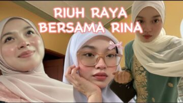 RINA TAK MOVE ON LAGI ! RAYA PAKAI BAJU KURUNG MASJID SENDAYAN !!