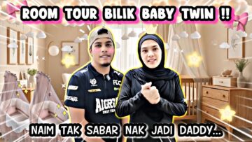 ROOM TOUR BABY TWIN! COUNTING DAYS!