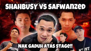 SAFWAN G4DUH DENGAN SHAH ATAS STAGE!! RIUH SATU MALL!!