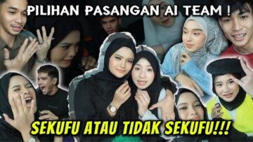 SAFWAN SPILL CINCIN DI JARI !!! PASANGAN SEKUFU ATAU TAK SEKUFU AI TEAM !!!