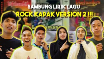 SAMBUNG LIRIK LAGU ROCK !!! SEDAPNYA SUARA MIMI NYANYI….