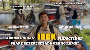 SAMBUT 100K SUBSCRIBE‼️ KUCAR KACIR DIBUATNYA AIMAN⁉️