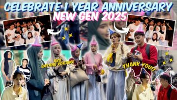 SAMBUTAN 1 TAHUN NEW GEN 2025 DALAM AI TEAM❗️ AISYAH SAYANG KORANG SEMUA