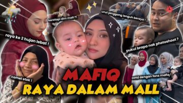 SATU FAMILY BERAYA DALAM MALL!! BEST WOOOO