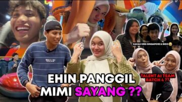 SEHARIAN EHIN BAHAGIAKAN MIMI !! MIMI TAKUT TINGGI !! EHIN JANJI TAK SIDAI MIMI DAH !!