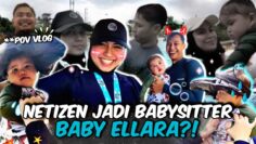 SEHARIAN NETIZEN JADI AYAH BABY EL !! POV JADI ANIQ..
