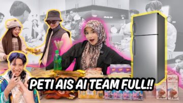 SEHARIAN PENUHKAN PETI AIS AI TEAM!! KARINA ISI PETI SAMA2 ?!?! 😍🥹