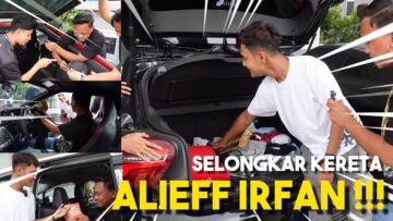 SELONGKAR SEMUA KERETA ALIEFF IRFAN !!! TERKEJUT DAPAT TAHU ADA BARANG PEREMPUAN…