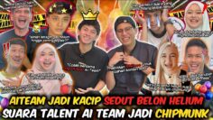 SEMUA AI TEAM KETAGIH BELON HELIUM !! LUAHAN HATI PARTNERSHIP SAMBIL SEDUT HELIUM ! BUNYI CHIPMUNK !
