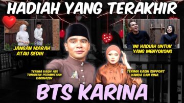 SEMUA INI BELAKU ADA MAKSUD !! TERIMA KASIH ABANG KAKAK !!