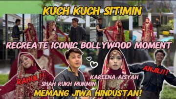 SITIMIN RECREATE ICONIC BOLLYWOOD MOMENT❗️❗️❗️ RAHOL PILIH ANJELI