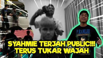 SOCIAL EXPERIMENT YANG MEMENINGKAN???SYAHMIE COLOUR RAMBUT IKUT APA YANG PENINAT NAK!!!