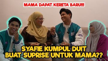 SOFIE BELANJA SYAHMIE HARI HARI DEMI NAK TENGOK MAMA BAHAGIA? MAMA TERUS RESTU SYAHMIE DENGAN SOFIE!