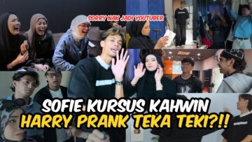 SORRY BUAT PRANK TEKA TEKI?! SOFIE AMBIL KURSUS KAHWIN?! KECOH SATU OFFICE AI TEAM OLEH SORRY?!