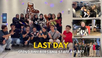 Staff bella pergi meninggalkan kami !!😭😭 Hari terakhir saa dengan kami…