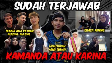 SUDAH TERJAWAB !! PILIHAN YANG SENANG !! RAMAI TAK SUKA ………… !!!