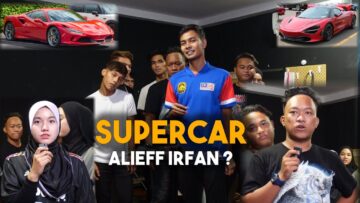 SUPERCAR BARU ALIEFF IRFAN ??? ESOK DAH SAMPAI…