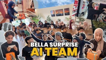 Surprised belikan adik2 Ai team hadiah menang award tahun 2025 ‼️