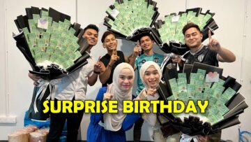 Surprised hadiah birthday untuk Ai team !!! Team B pun sama jugak ???