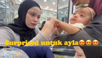 Surprised hadiah untuk AYLA ??  Ayden dilarang pakai !!!