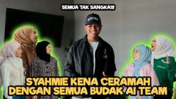 SYAHMIE KECEWA KENA KECAM TERUK DENGAN BUDAK AI TEAM??? ALIEFF IRFAN TAK MENGAKU TALENT SENDIRI!!!