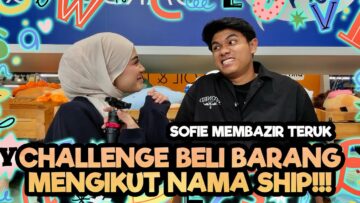 SYAHMIE MENARI DI TENGAH MALL !!?? SYAHMIE AND SOFIE BERGADUH TERUK ??!!!