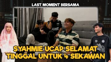 SYAHMIE SANGGUP MENANGIS DEMI MELIHAT 4SEKAWAN GEMBIRA??? MAD KHAN MERAYU JANGAN TINGGALKAN RUMAH!!!