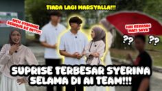 SYER HAMPIR TERBABAS BAWAK KERETA???SYAHMIE BAYAR ARTIS UNTUK HIBURKAN HARI TERKAHIR MARSYALLA!!!