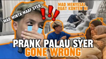 SYER LARI RUMAH SEBAB KOY4K KENA P4LAU?!..TOLONG MAAFKAN MAD SYER!!