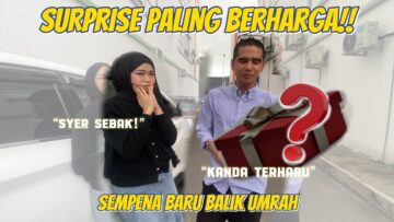 SYER SURPRISE KANDA UNTUK KALI TERAKHIR?! KANDA TERHARU DENGAN PEMBERIAN INI!