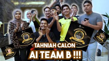 TAHNIAH CALON AI TEAM B !!! ISYA DAH MINTA PASANGAN B