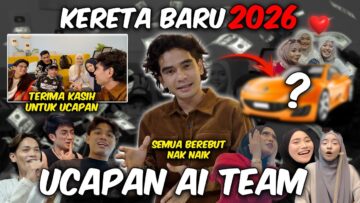 TAHUN BARU KERETA BAHARU !! UCAPAN AITEAM !! KERETA PORCHE !!