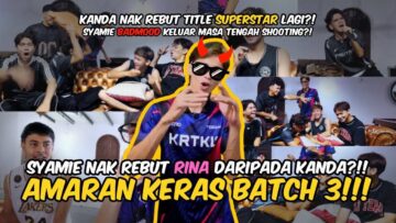 TALENT SEMENTARA BATCH 3 DIBERI AMARAN?! KARINA NAK COMEBACK?! SYAMIE MARAH KELUAR CONTENT?!