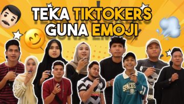 TEKA TIKTOKERS GUNA GAMBAR & EMOJI !!!