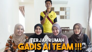 TERJAH RUMAH GADIS AI TEAM !!! MIMI SUKA WARNA PINK ??