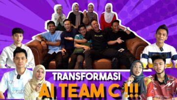 TRANSFORMASI MELETOP AI TEAM C !!! LELAKI TEAM C MEMANG M4FIA…