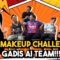 TRANSFORMASI NO MAKEUP CHALLENGE GADIS GADIS AI TEAM !!!