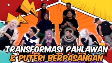 TRANSFORMASI PAHLAWAN & PUTRI AI TEAM !!!