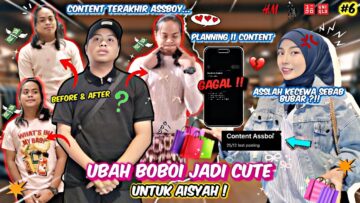 TRANSFORMASI PERTAMA DAN TERAKHIR BOBOI !! ASSLAH UBAH BOBOI JADI IMUT UNTUK AISYAH !!