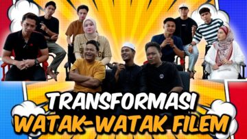 TRANSFORMASI WATAK WATAK FILEM AI TEAM 2024 !!!
