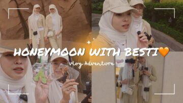 TRAVEL VLOG WITH BESTI👯‍♀️ KAMI MEYESAL NAIK BENDA TU LURUH JANGTUNG?!?