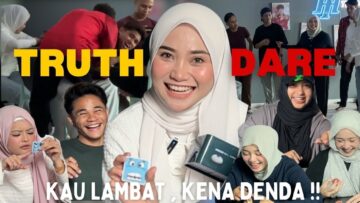 TRUTH OR DARE PALING MALANG !! RINA JADI SUPERMAN DEPAN ORANG RAMAI !!