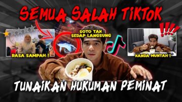 TUNAIKAN HUKUMAN !! SOTO TAK SEDAP !! MUKBANG TEPAKSA !!
