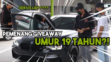 UMUR 19 TAHUN DAH PAKAI BMW F30 !!! GIVEAWAY ZB LIFESTYLE